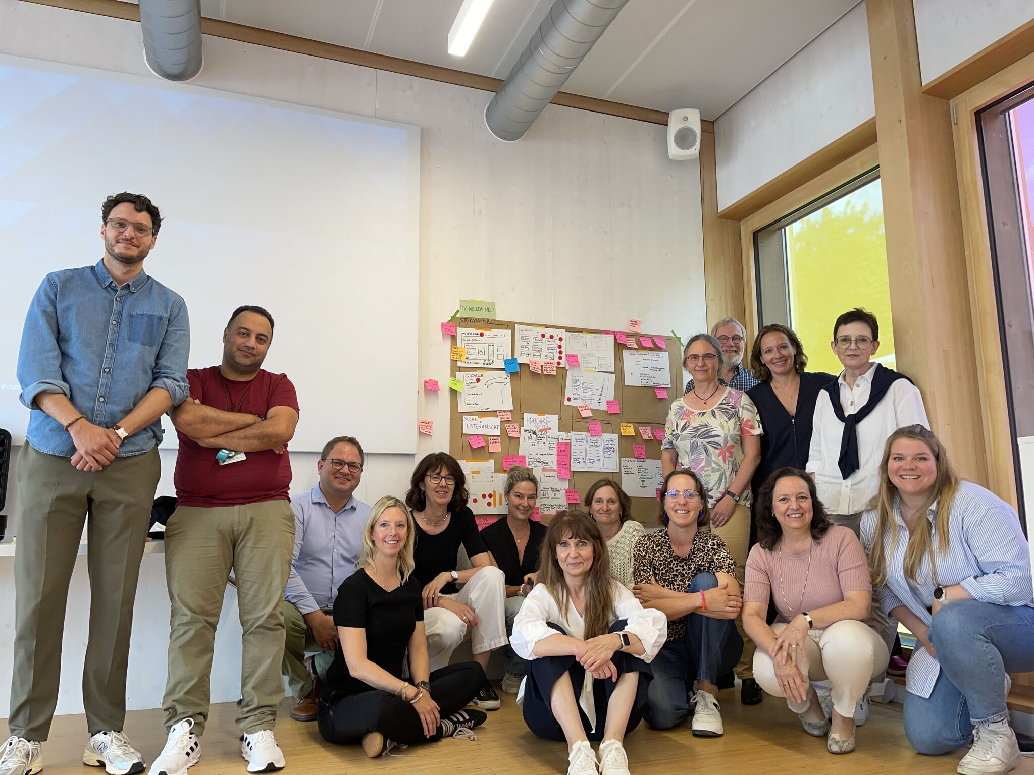 Weleda Pharma-Team beim Google Design Sprint